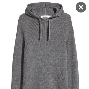 Soft rib- knit sweater